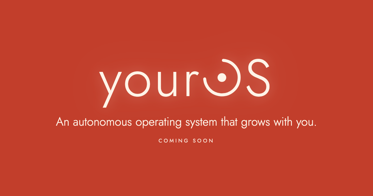 The yourOS share card